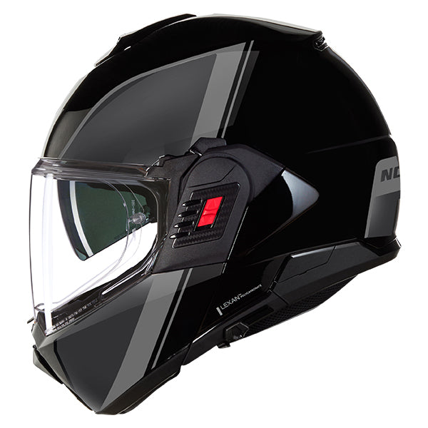 Nolan N120-1 Vern Speciale Modular Flip-Up Helmet Black / Grey / Silver