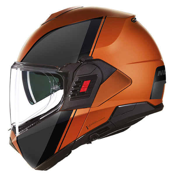 Nolan N120-1 Vern Speciale Modular Flip-Up Helmet Grey / Orange