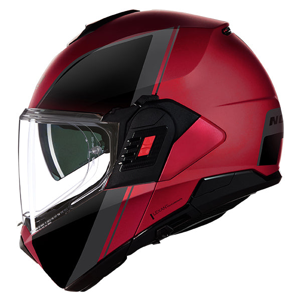 Nolan N120-1 Vern Speciale Modular Flip-Up Helmet Black / Red - FREE UK Shipping, FREE 365 Day Returns | Moto Central