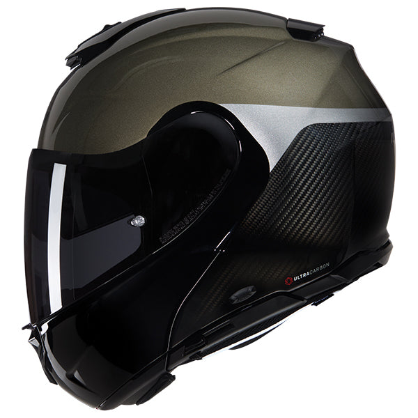 Nolan X-1005 Ultra Carbon Vern Speciale Modular Flip-Up Helmet Pietra / Carbon