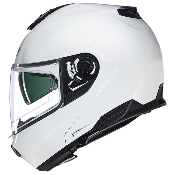 Nolan N100-6 Classico Modular Flip-Up Helmet White - FREE UK Shipping, FREE 365 Day Returns | Moto Central