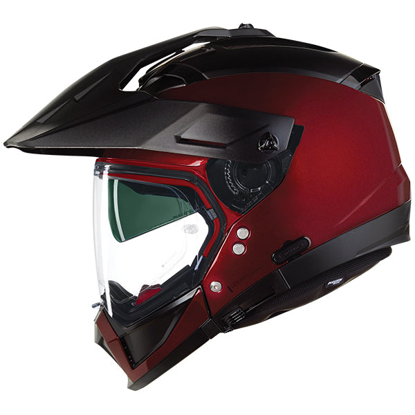 Nolan N70-2 X Classico Nobile Adventure Helmet Red / Black - FREE UK Shipping, FREE 365 Day Returns | Moto Central