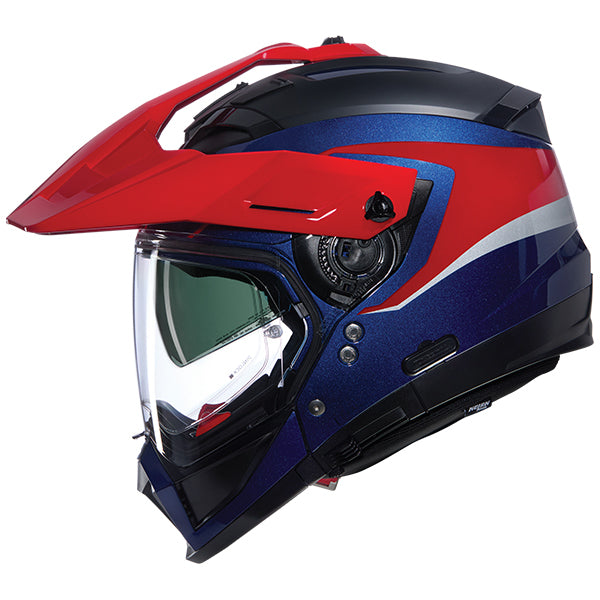 Nolan N70-2 X 06 Convinto Adventure Helmet Red / Blue / Black