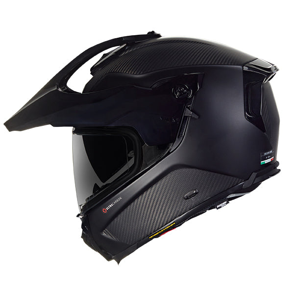 Nolan X-552 Ultra Carbon Triplonero Adventure Helmet Carbon / Black