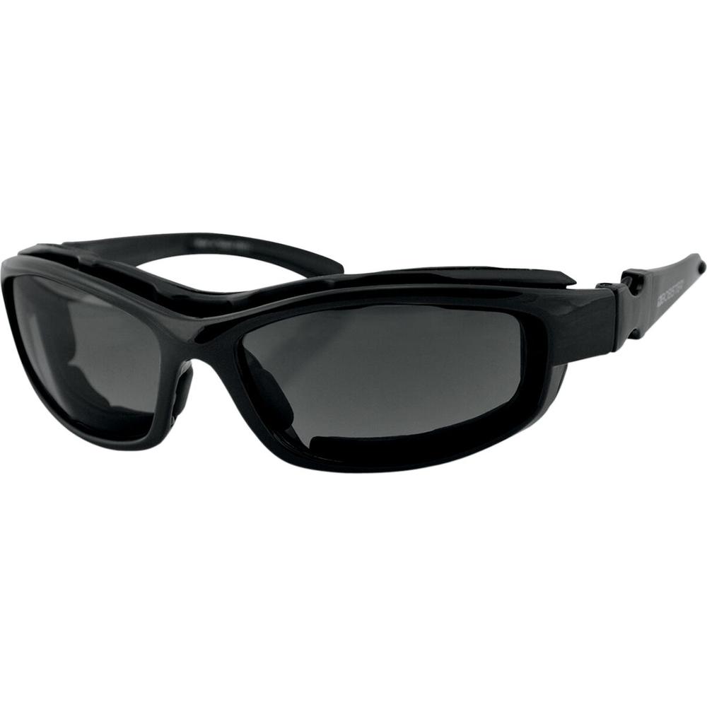 Bobster Road Hog II Convertible Sunglasses Black Lenses Interchangeable