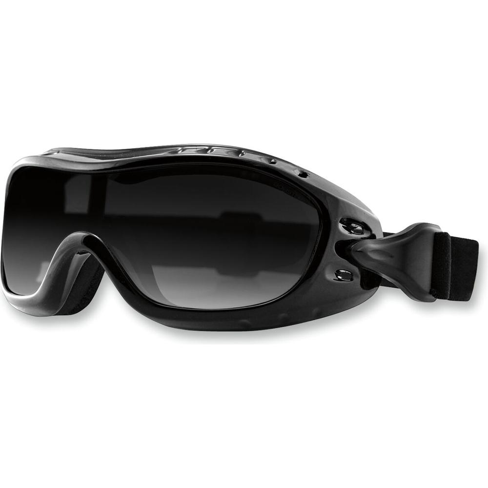 Bobster Night Hawk OTG Goggles Black With Smoke Lenses