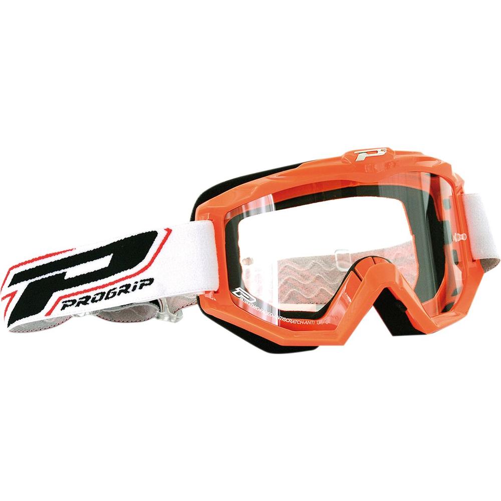 Pro Grip Atzaki 3201 Raceline Goggles Orange / White