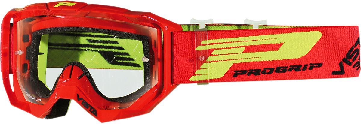 Pro Grip Goggles Vista MX America Light Sensitive 3303 Clear / Red