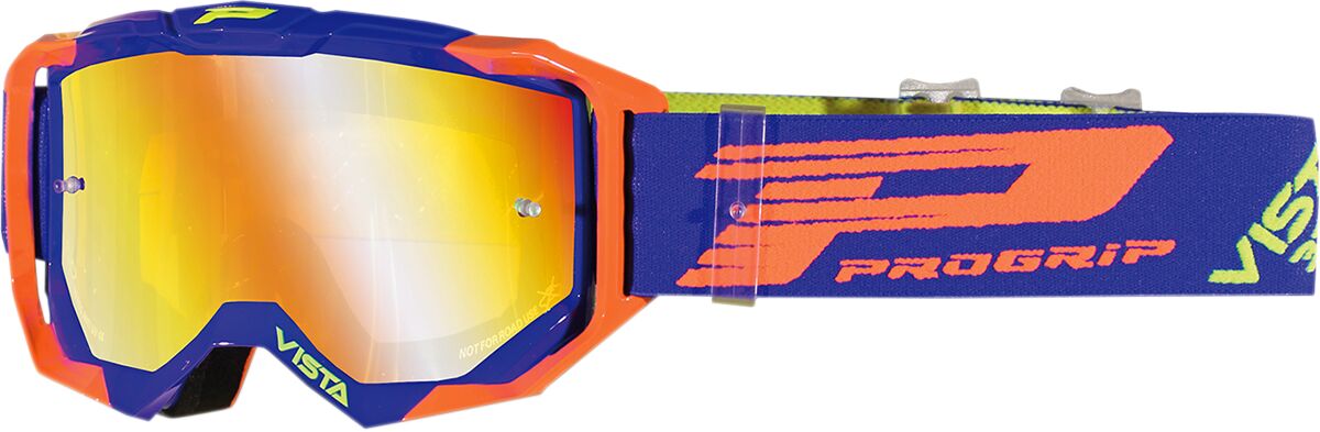 Pro Grip Goggles Vista MX America Light Sensitive 3303 Blue / Fluo Orange