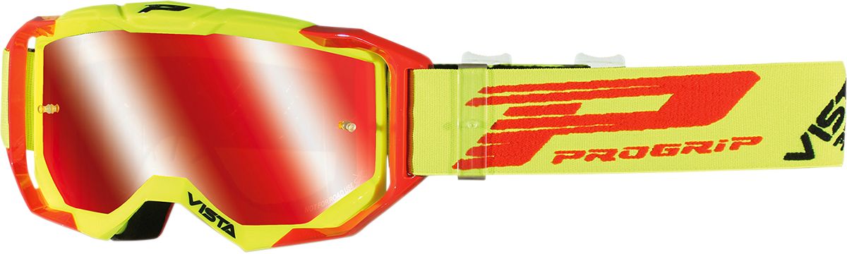 Pro Grip Goggles Vista MX America Light Sensitive 3303 Fluo Yellow / Red