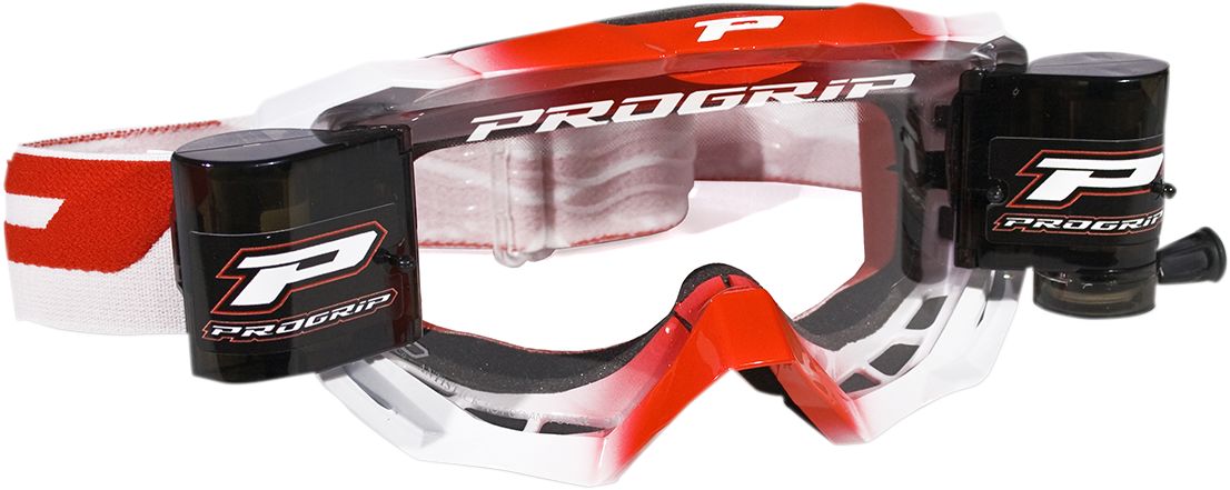 Pro Grip Venom Roll-Off Goggles Red