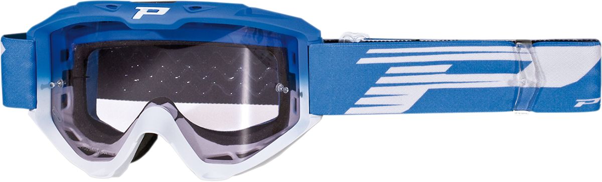 Pro Grip Goggles LS Riot Light Blue / White