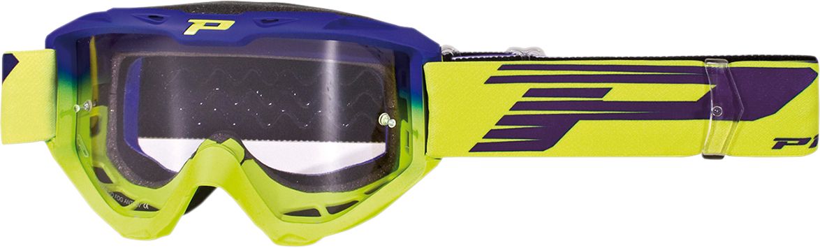 Pro Grip Goggles LS Riot White / Black