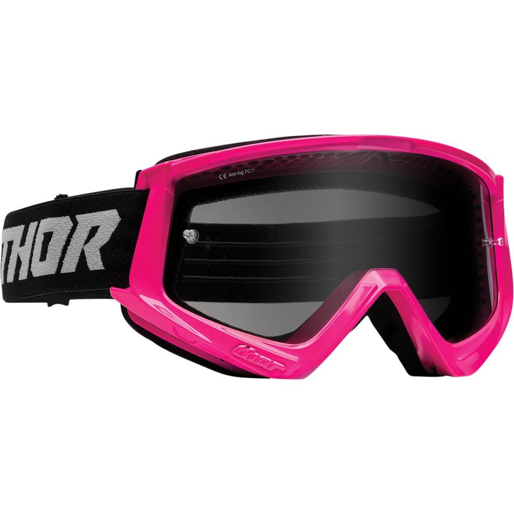 Thor Combat Sand Racer Goggles Fluo Pink / Grey