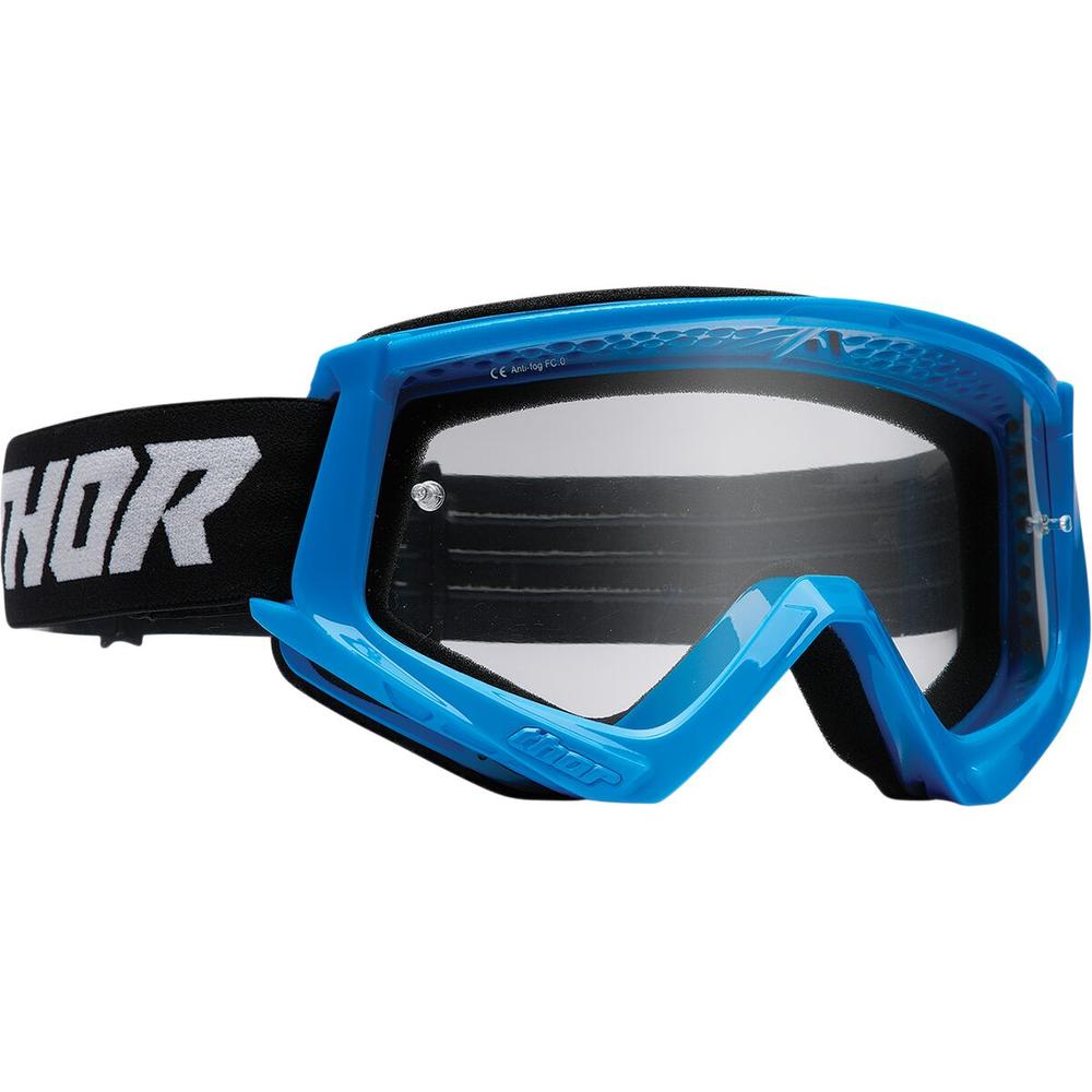 Thor Combat Racer Clear Lens Goggles Black / Blue