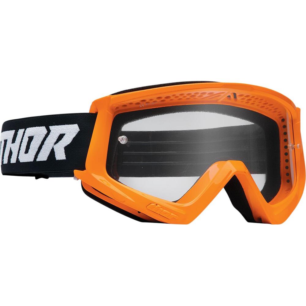 Thor Combat Racer Clear Lens Goggles Black / Orange