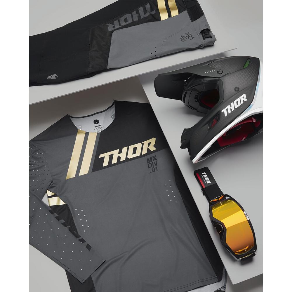 Thor Activate Goggles Black / Red - FREE UK Shipping, FREE 365 Day Returns | Moto Central