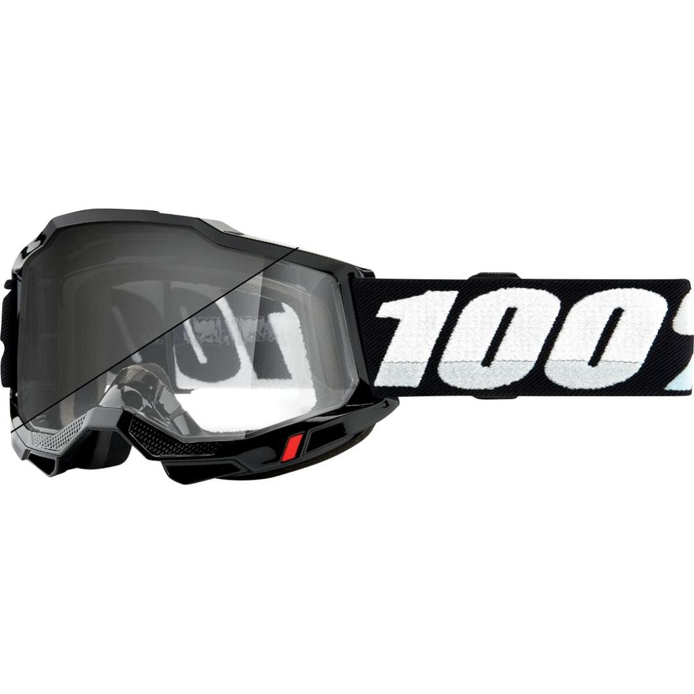 100% Accuri 2 Woods Goggles Black / Gloss