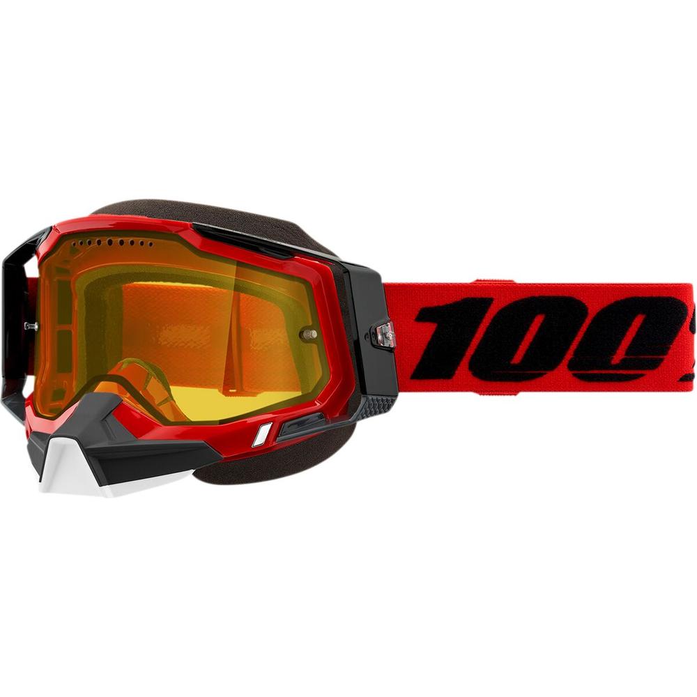 100% Racecraft 2 Snow Goggles Red / Yellow