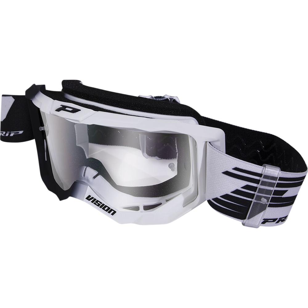 Pro Grip 3300 Goggles Black / White / Clear