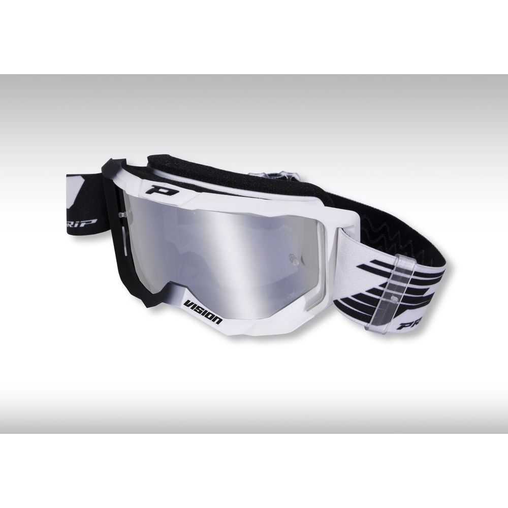 Pro Grip 3300 Goggles Black / White Mirror