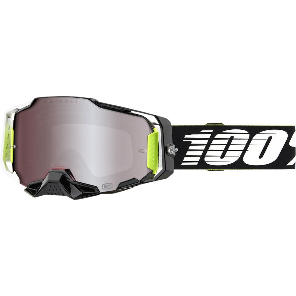 100% Armega RACR Goggle Black / White