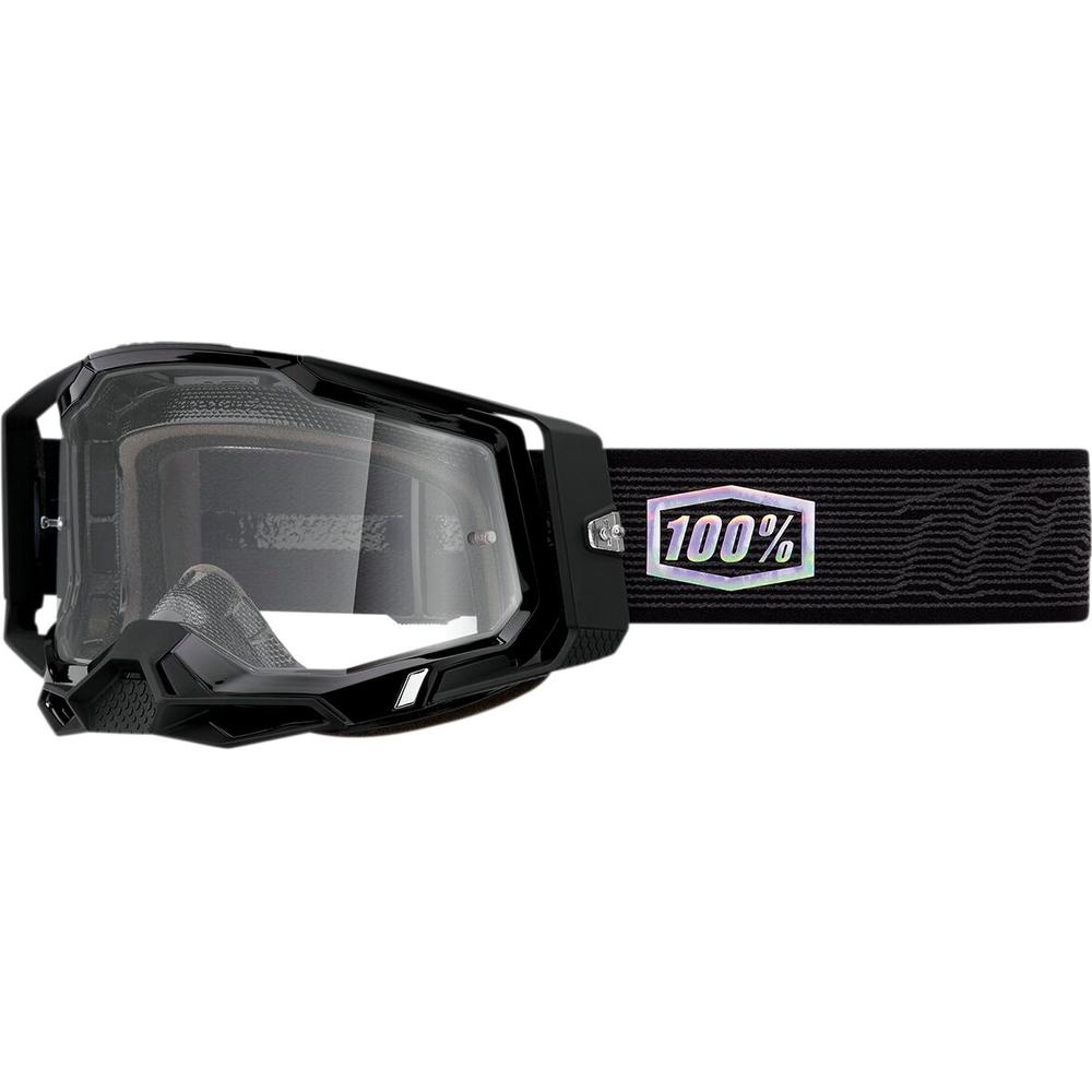 100% Racecraft 2 Topo Goggle Black / Clear