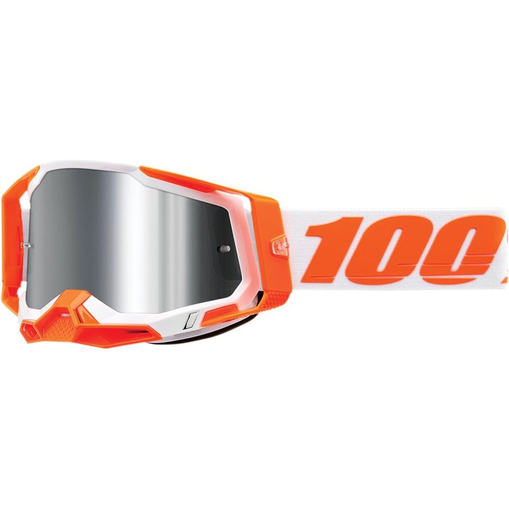 100% Racecraft 2 Goggles Orange / White