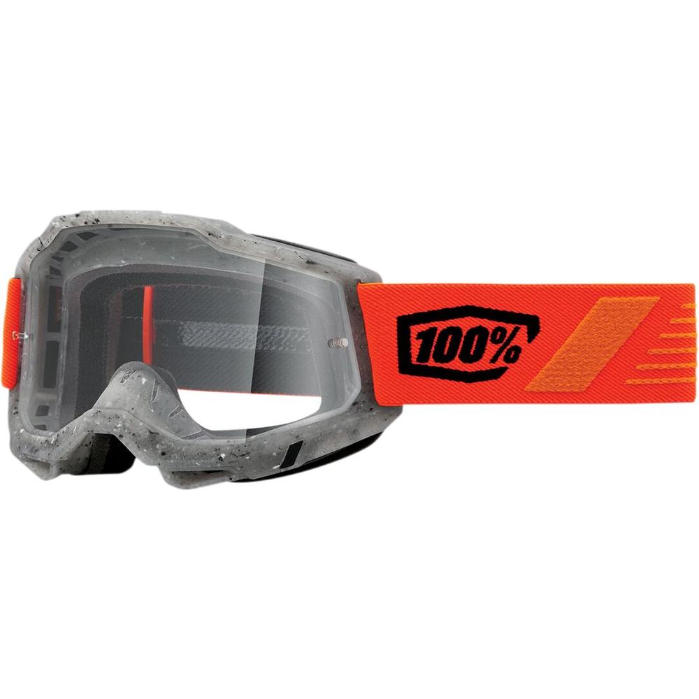 100% Accuri 2 Schrute Goggles Grey / Orange / Red / Clear