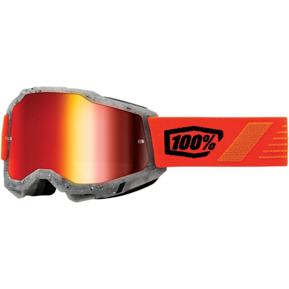 100% Accuri 2 Schrute Goggles Grey / Orange / Red