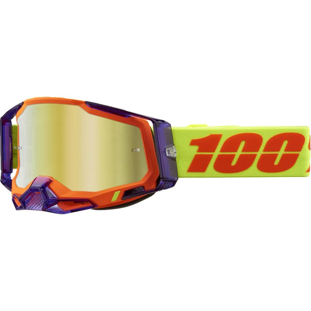 100% Racecraft 2 Panam Goggle Orange / Purple / Yellow