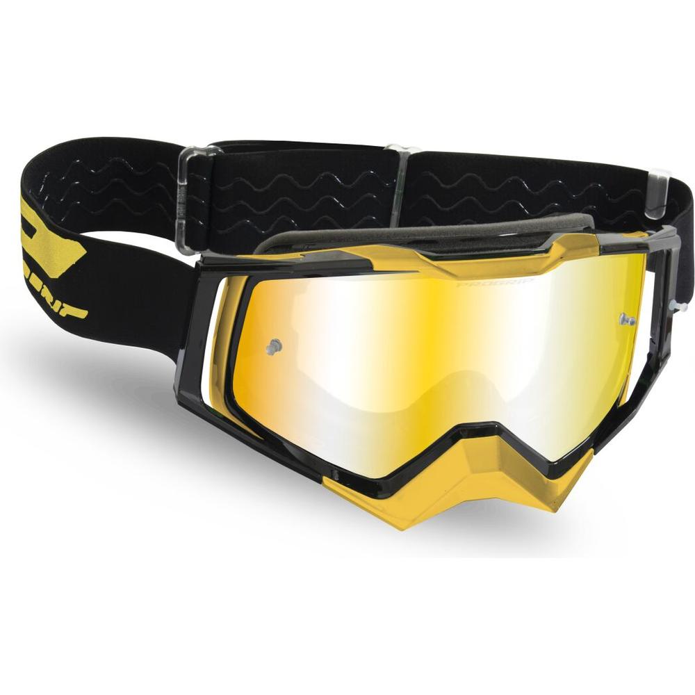 Pro Grip Rapid 3309 Goggles Black / Mirror Yellow