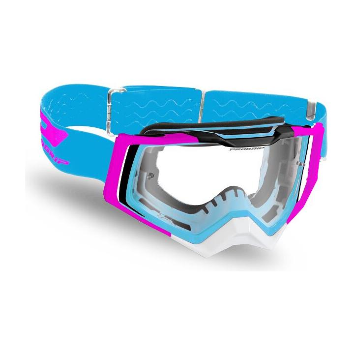 Pro Grip Rapid 3309 Goggles Black / Pink / Turquoise / White