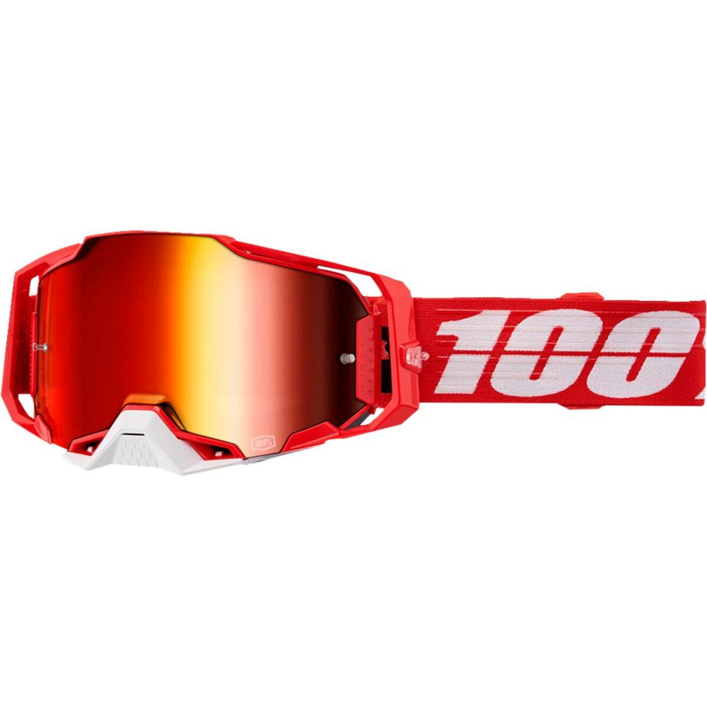 100% Armega C-Bad Goggle Red / White