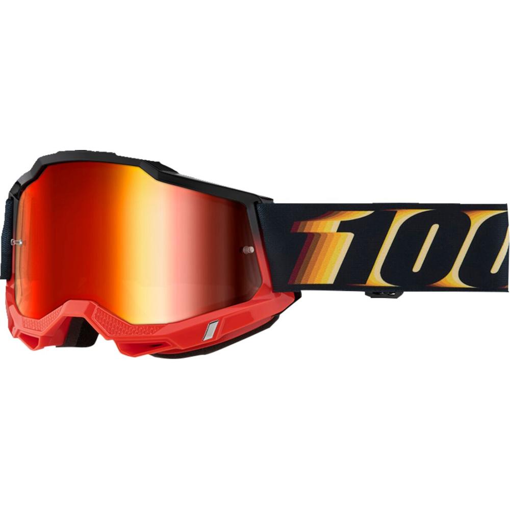 100% Accuri 2 Stamino 2 Goggles Black / Red