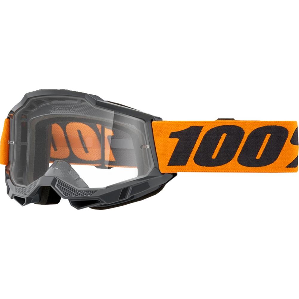 100% Accuri 2 OTG Goggle Black / Orange / Clear