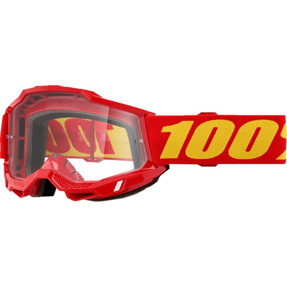 100% Accuri 2 OTG Goggle Red / Clear