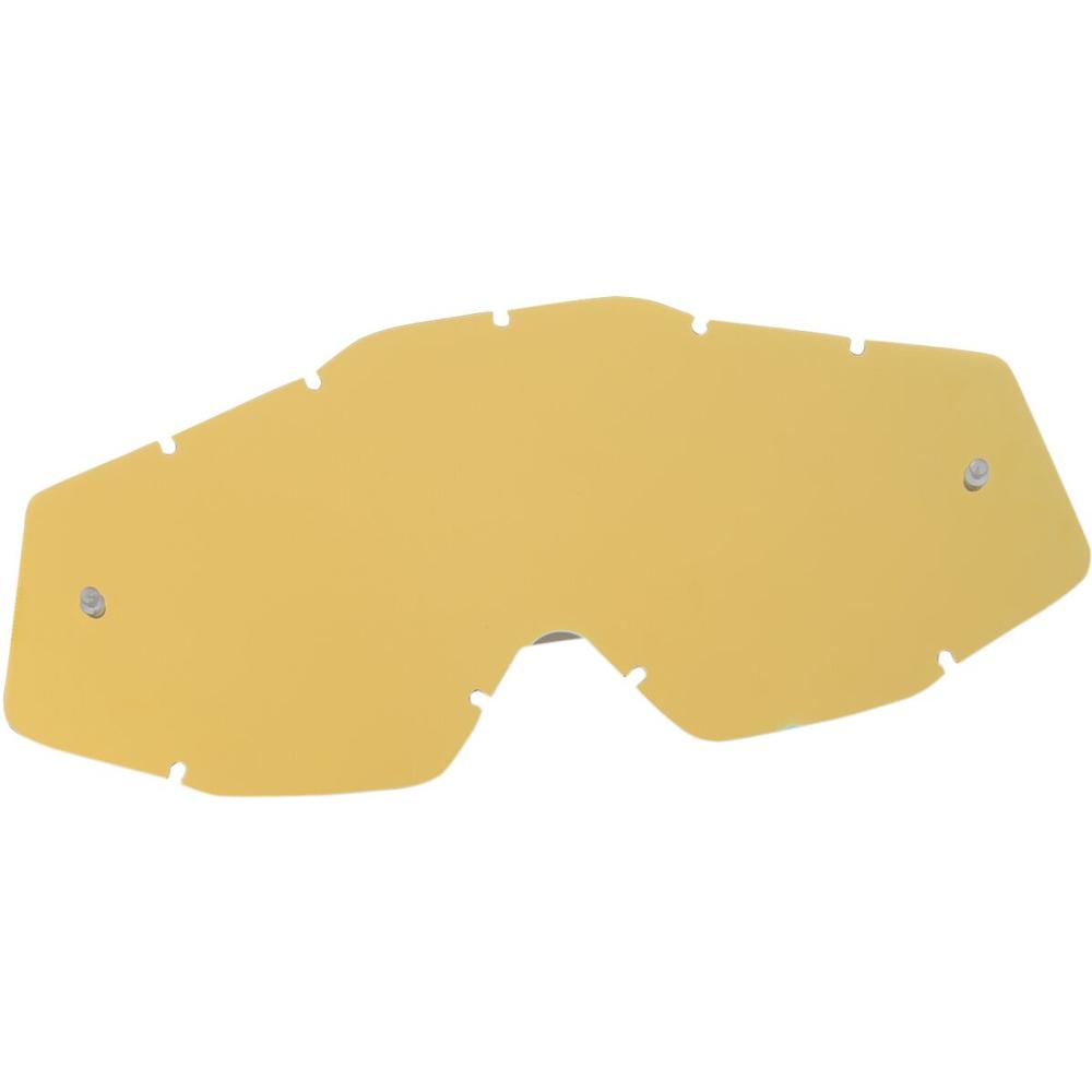 100% Accuri / Strata Junior Goggle Lens Mirror Gold