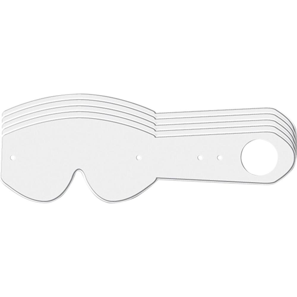 Pro Grip Vista Goggle Tear-Offs 10-Pieces Clear