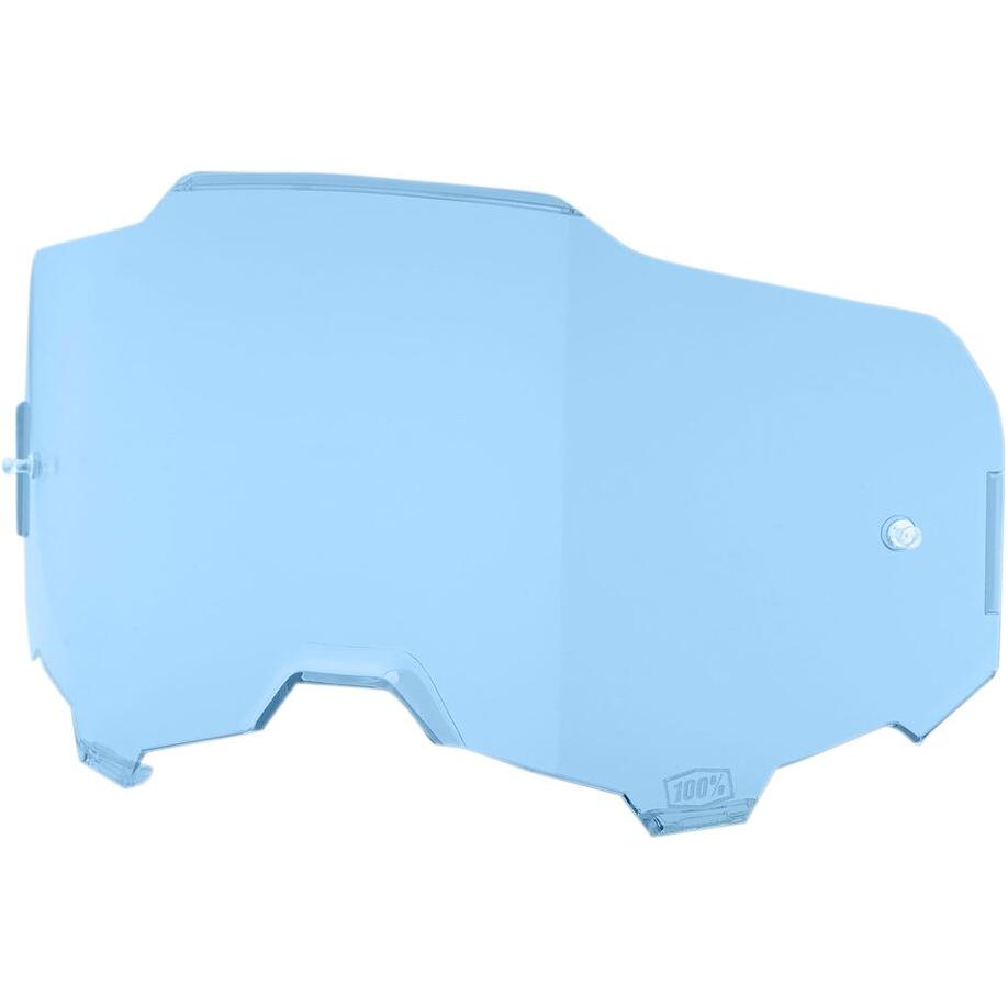 100% Armega Goggle Lens Blue