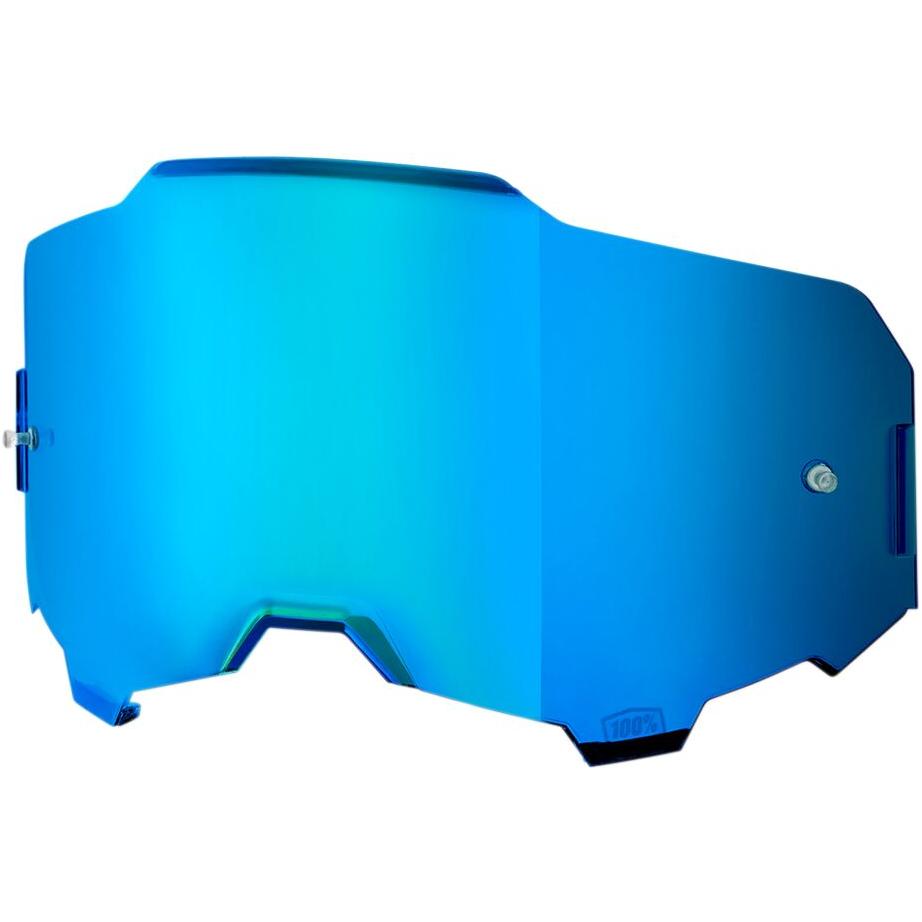 100% Armega Goggle Lens Mirror Blue