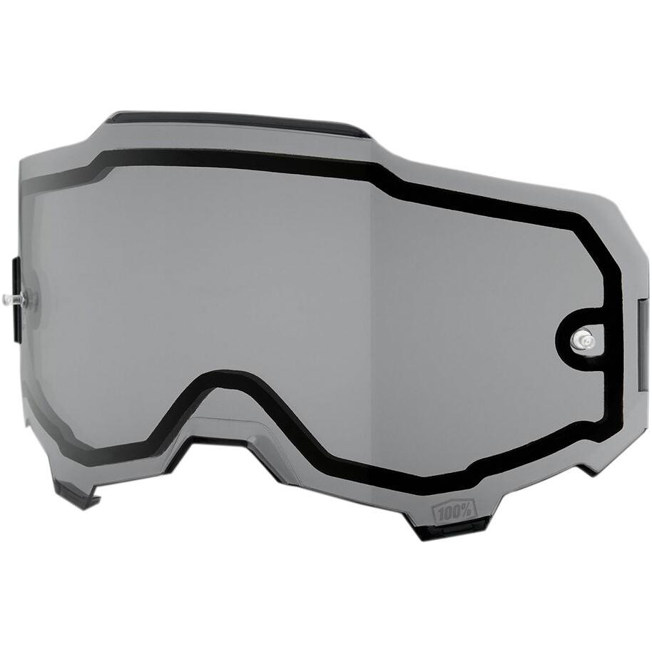 100% Armega Goggle Dual Lens Smoke