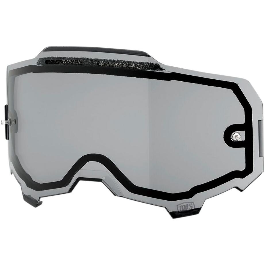 100% Armega Goggle Dual Lens Ven Smoke