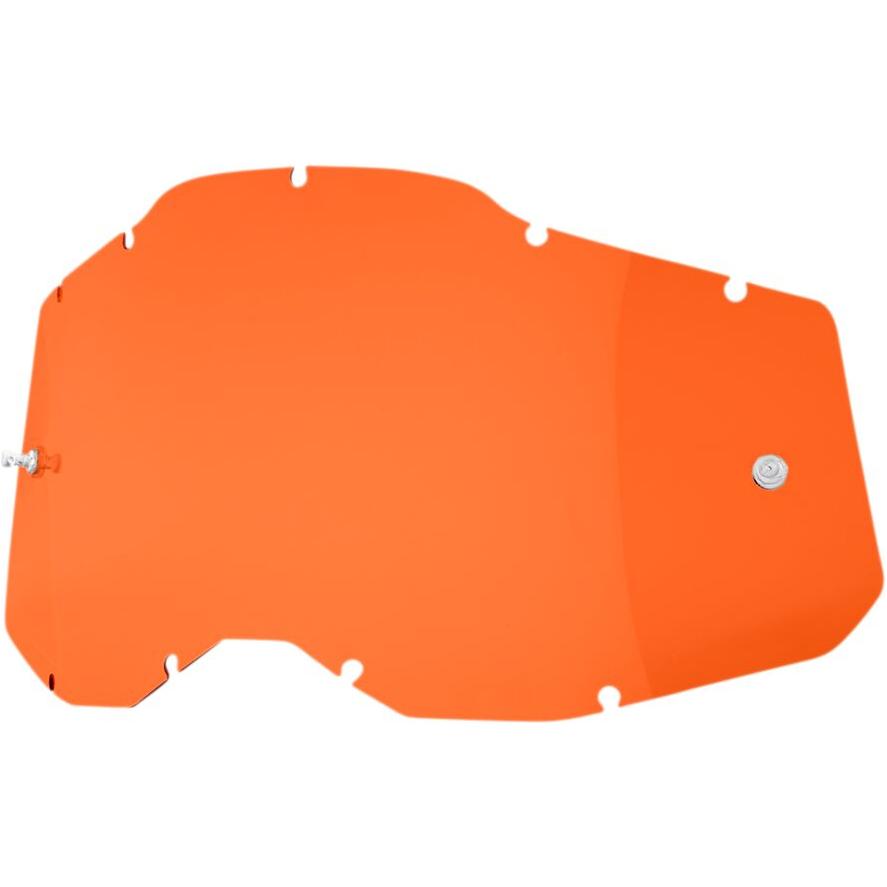 100% Accuri 2 / Racecraft 2 / Strata 2 Goggle Lens Orange