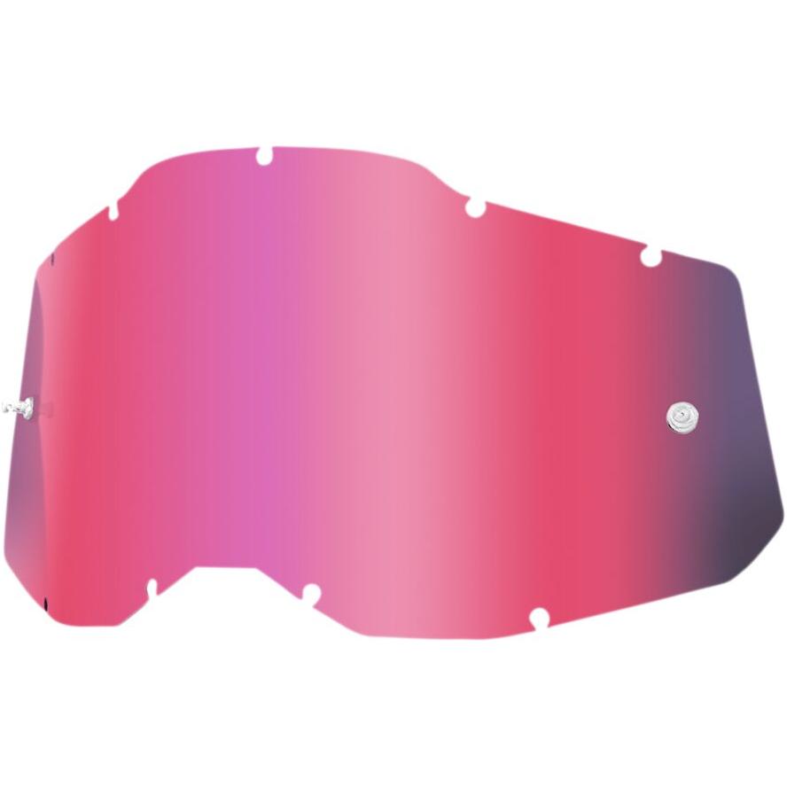 100% Accuri 2 / Racecraft 2 / Strata 2 Goggle Lens Pink