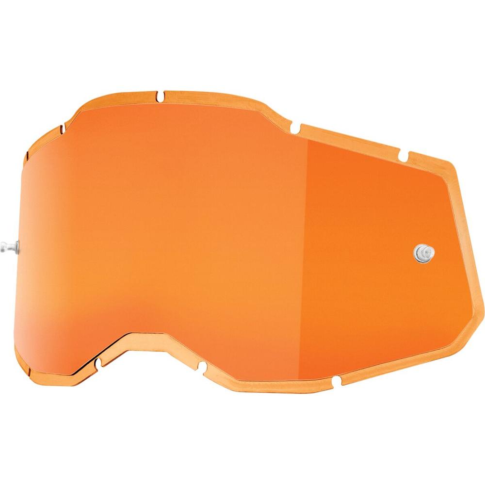 100% Accuri 2 / Racecraft 2 / Strata 2 Goggle Lens Persimmon