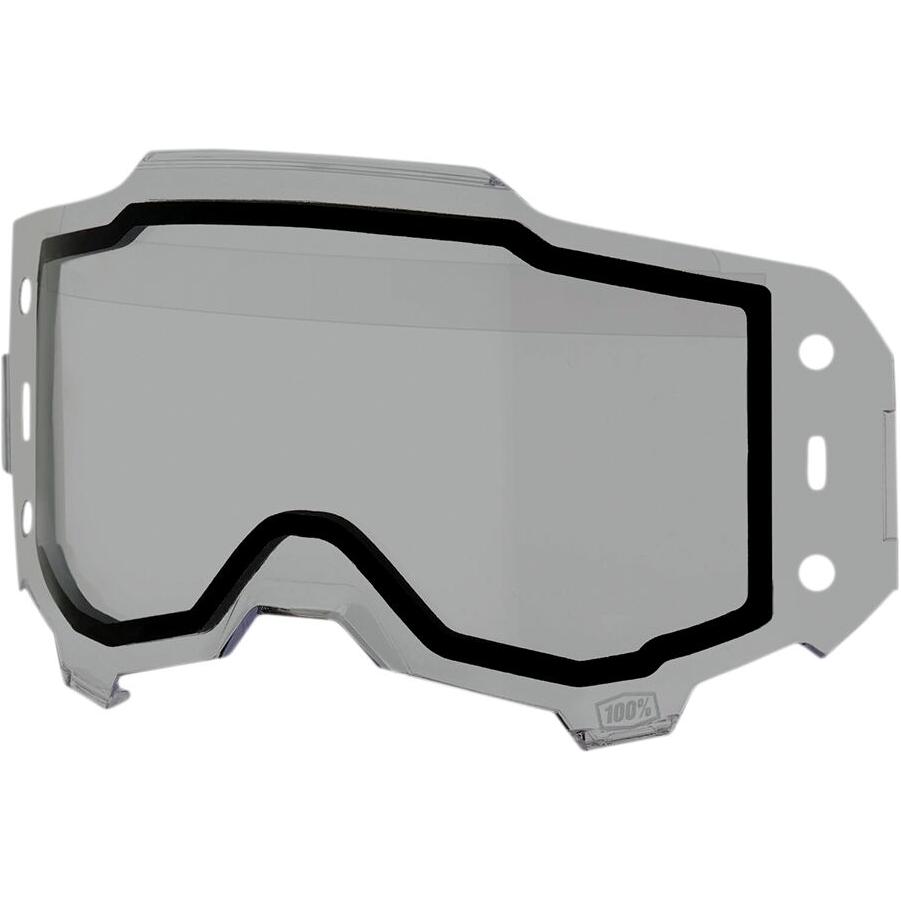 100% Armega Forecast Goggle Dual Lens Smoke