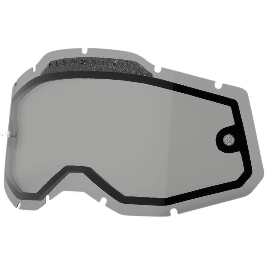 100% Accuri 2 / Racecraft 2 / Strata 2 Goggle Dual Lens Vented Smoke