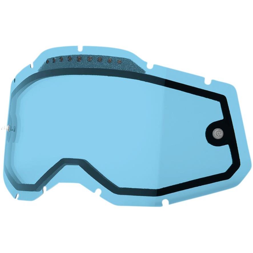 100% Accuri 2 / Racecraft 2 / Strata 2 Goggle Dual Lens Blue