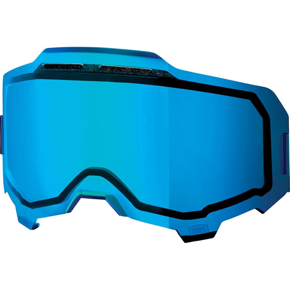 100% Armega Goggles Lens Mirror Blue